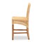 Baxton Studio Moscow Modern Bohemian Natural Brown Rattan and Walnut Brown Mahogany Wood Counter Stool 212-12815-ZORO - alternate 5